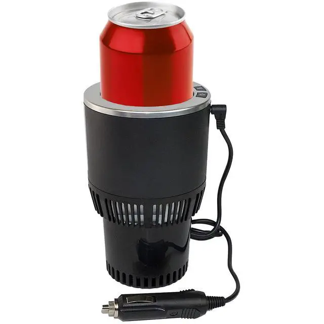 Alt view image 8 of 14 - 2-in-1 Car Cup Cooler Warmer Smart Temperature Control Travel Coffee Car Cup Holder Smart Car Tumbler Holder Suitable for Coffee, Baby Bottles, Water, Tea, Drinks(Black and Silver)
