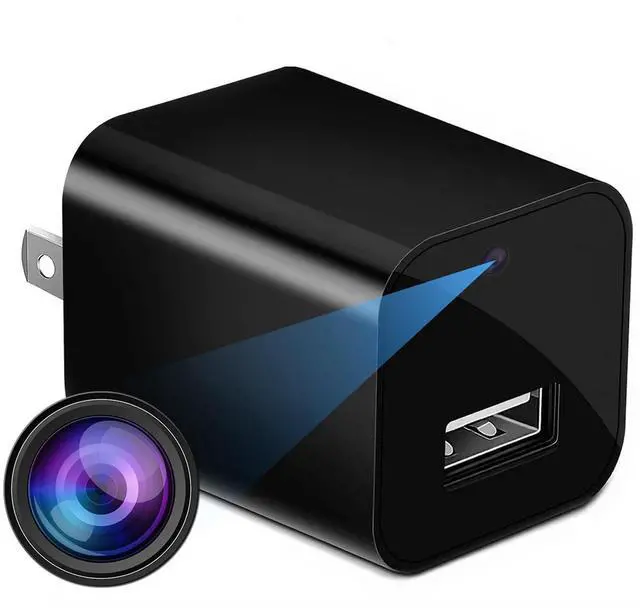 Alt view image 7 of 12 - Hidden Camera 1080P WiFi USB Charger Camera Spy Cam - Nanny Cam with Night Vision & Motion Detection, Wireless Small Indoor Security Camera for Home/Baby/Pet/Nanny with App Live Feed
