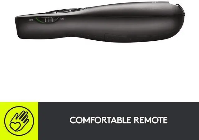 Alt view image 9 of 14 - Wireless Presenter R400, USB-A PowerPoint Clicker with Laser Pointer, Wireless Presentation Clicker Remote