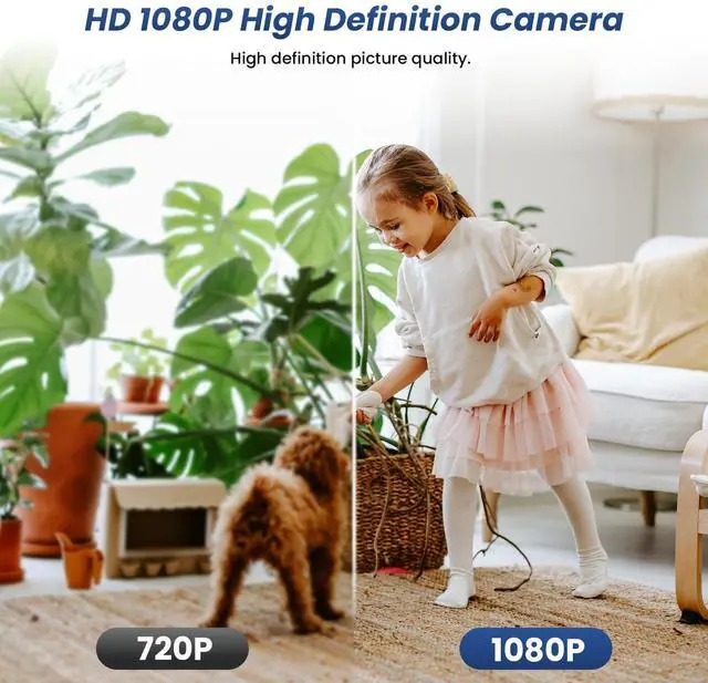 Alt view image 8 of 12 - Hidden Camera 1080P WiFi USB Charger Camera Spy Cam - Nanny Cam with Night Vision & Motion Detection, Wireless Small Indoor Security Camera for Home/Baby/Pet/Nanny with App Live Feed