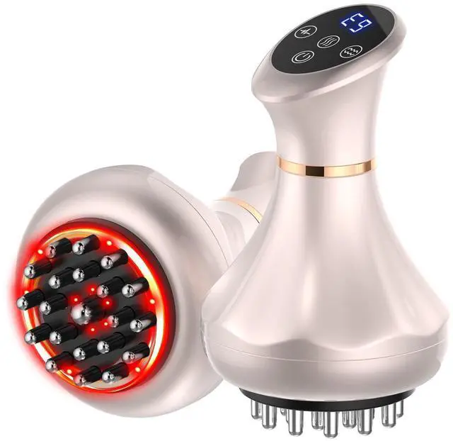 Alt view image 8 of 13 - Lymphatic Drainage Massager, Anti Cellulite Massage Tool For Belly & Thigh Stretch Marks & Cellulite Reduction, Handheld Massage tools for Sciatica Nerve, shoulder, Hip, Muscle, Low Back Pain Relief