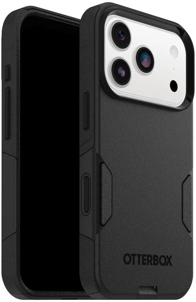 Alt view image 9 of 12 - iPhone 17 Pro Commuter Series Case - Black - Thin & Protective iPhone Case