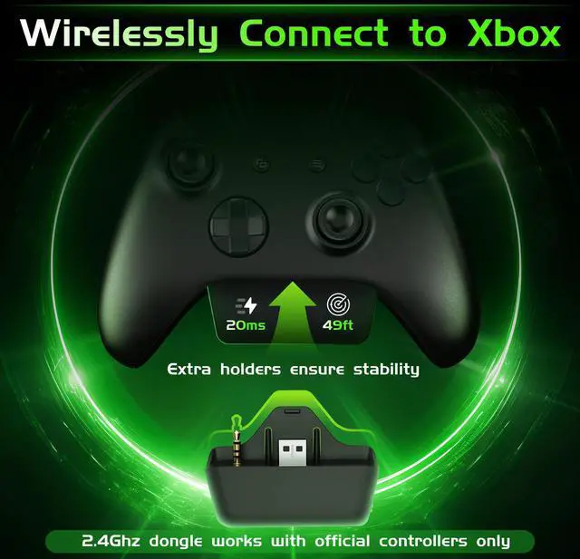 Alt view image 9 of 14 - Wireless Gaming Headset for Xbox Series X/S, Xbox One, PS5, PC, Mac, Bluetooth 6.0 Gaming Headphones with Flip-to-Mute Noise-Canceling Mic, Foldable, 3D Surround Sound, 45H Battery - Black