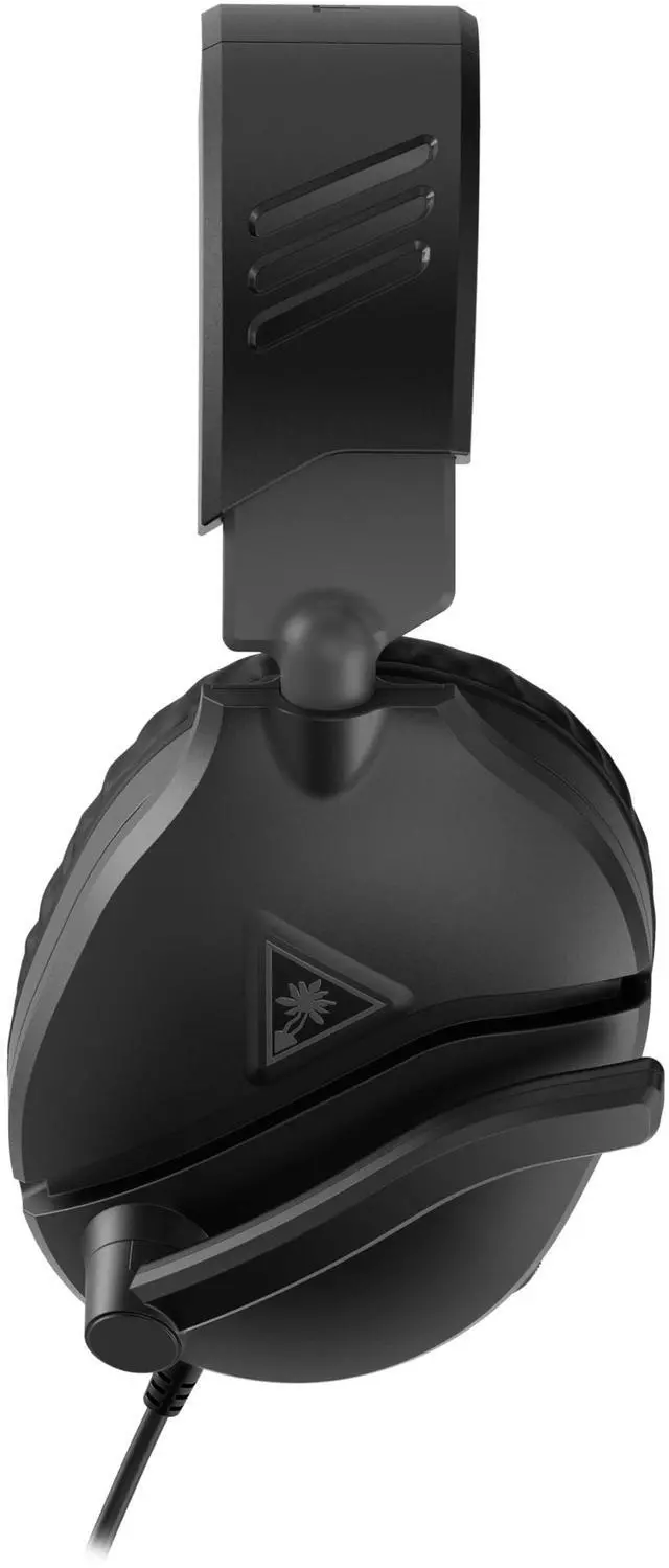 Alt view image 9 of 17 - 70 Multiplatform Gaming Headset for Xbox Series X|S, Xbox One, PS5, PS4, PC & Mobile w/ 3.5mm Wired Connection - Flip-to-Mute Mic, 40mm Speakers, Lightweight Design, Black