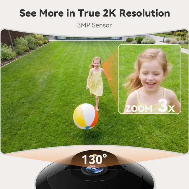 Alt view image 10 of 14 - Magnetic Security Cameras Wireless Outdoor,2K AI Cameras for Home Security, Battery Powered, 1Min Install, 2-Way Audio,IR Color Night Vision, Cloud & SD Card Storage, Outside Indoor Surveillance