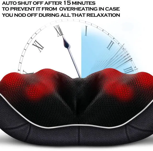 Alt view image 11 of 14 - Mothers Day Gifts for Mom, Wife, Women & Her, Shiatsu Neck and Shoulder Massager with Heat Deep Tissue Kneading Sports Recovery Massagers for Back, Relaxation Gifts for Husband, Him, Men