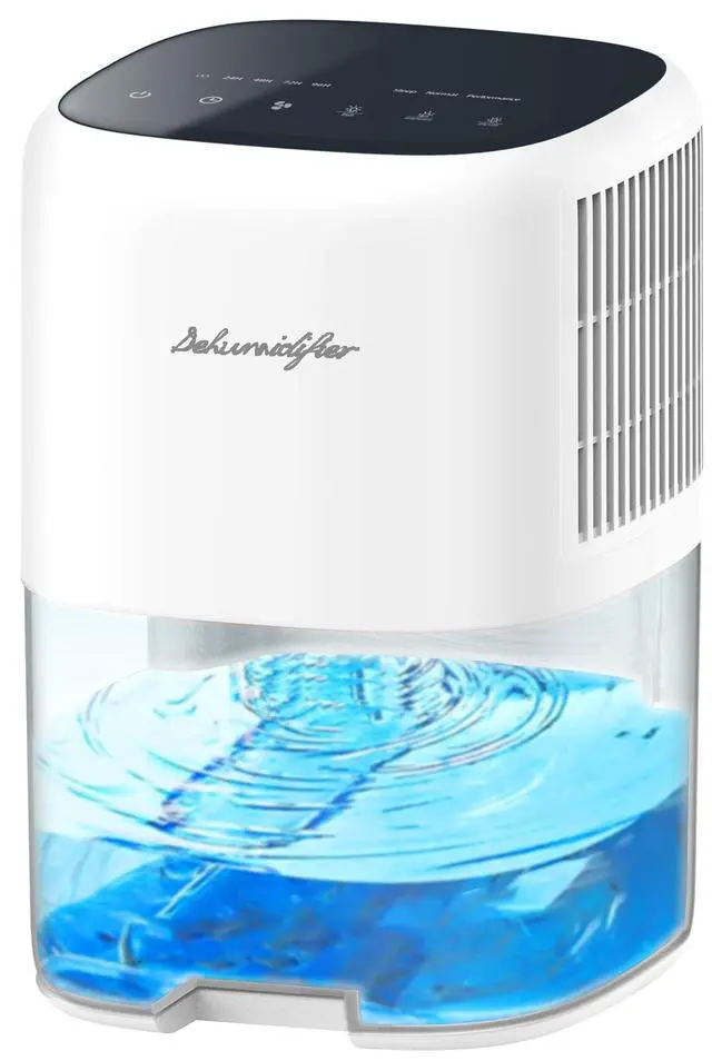 Alt view image 8 of 14 - Small Dehumidifier for Home 44OZ Quiet with Auto Off & Defrost 5 Timers 3 modes 10 Color Lights 3 Brightness 260 Sq.ft Portable Dehumidifiers for Basement Bedroom Bathroom RV Closet