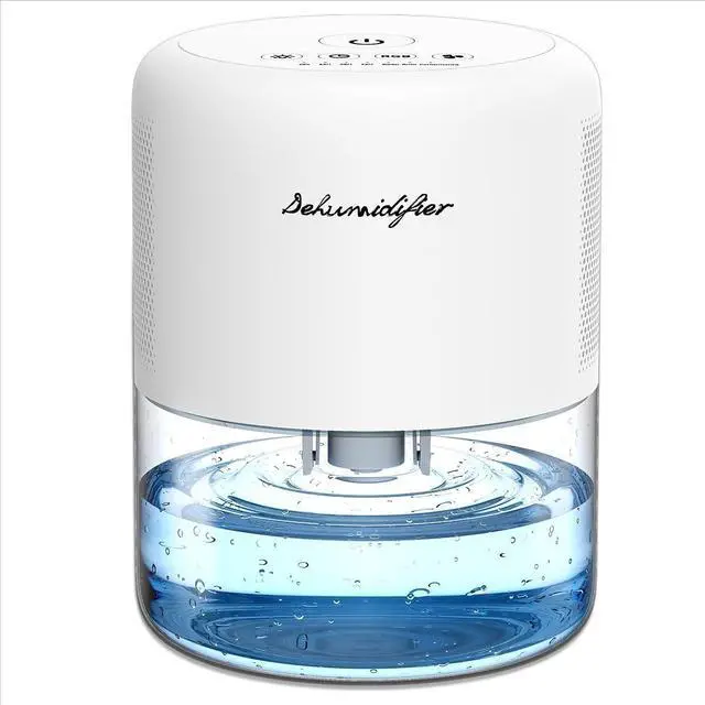 Alt view image 8 of 14 - Dehumidifier for Home Small Quiet Dehumidifiers for 44OZ Water Tank Auto Defrost and Shutoff 10 Colors Light 4 Timer Options 3 Modes Portable Dehumidifiers for Bedroom Bathroom Closet RV