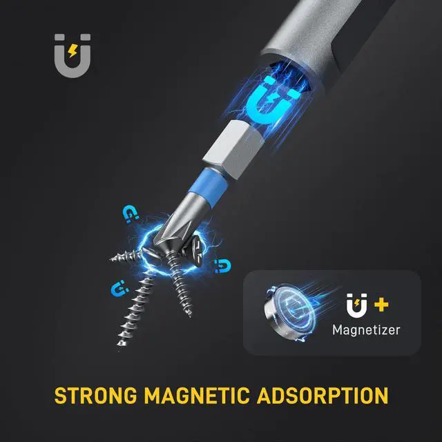 Alt view image 12 of 14 - 74 in 1 Magnetic Screwdriver Set, Ratchet Screwdriver, Multi Bit Screwdriver Set with Detachable Handle, RepairTool Kit for Furniture, Precision Electronics, Bicycle, DIY, Computer