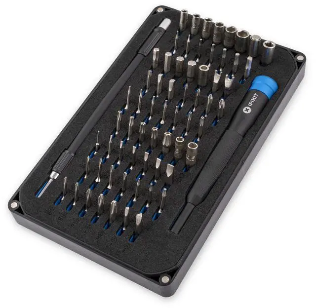Alt view image 8 of 14 - Mako Driver Kit - 64 Precision Bit Set for Electronics Repair