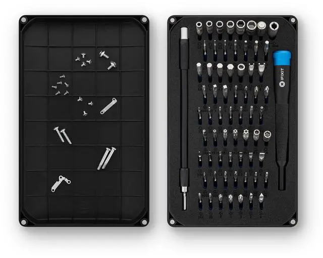 Alt view image 12 of 14 - Mako Driver Kit - 64 Precision Bit Set for Electronics Repair