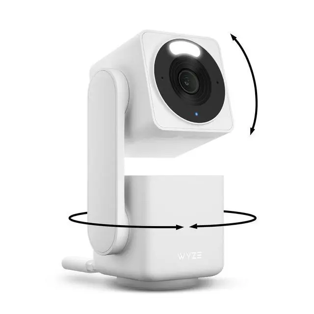 Alt view image 8 of 14 - Cam Pan v4, 4K Smart Security Camera, AI Indoor/Outdoor Cameras for Home Security, Baby & Pet, Color Night Vision, 360° Pan/Tilt/8 x Digital Zoom, 2.4G & 5G, Works with Alexa & Google Assistant