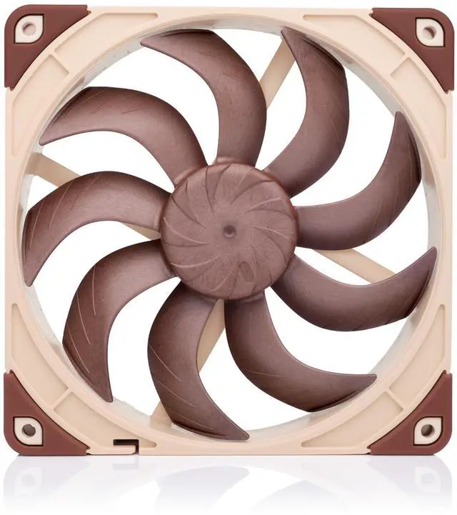 Alt view image 10 of 14 - NF-A14x25 G2 PWM, Premium-Quality Quiet 140mm PC Fan, 4-pin (Brown)