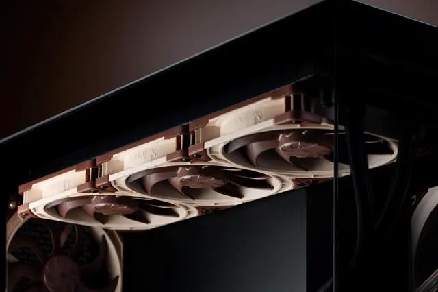 Alt view image 12 of 14 - NF-A14x25 G2 PWM, Premium-Quality Quiet 140mm PC Fan, 4-pin (Brown)