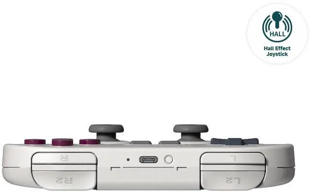 Alt view image 8 of 12 - SN30 Pro Bluetooth Controller with Hall Effect Joysticks, Rumble Vibration, and Turbo Function, Compatible with Switch/Switch 2, PC, macOS, Android, Steam Deck & Raspberry Pi (G Classic)