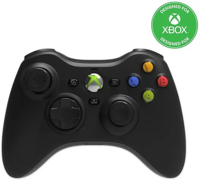 Alt view image 6 of 10 - Xenon Wired Controller for Xbox Series X|S, Xbox One & Windows 10|11, PC, Plug and Play Gaming Gamepad with 3.5MM Audio Jack, Impulse Triggers - Black - Officially Licensed