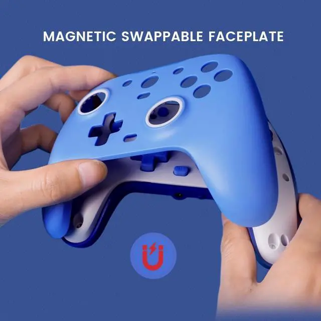Alt view image 13 of 14 - G7 SE Wired Controller for Xbox Series X|S, Xbox One & Windows 10/11, Plug and Play Gaming Gamepad with Hall Effect Joysticks/Hall Trigger, 3.5mm Audio Jack (Blue)