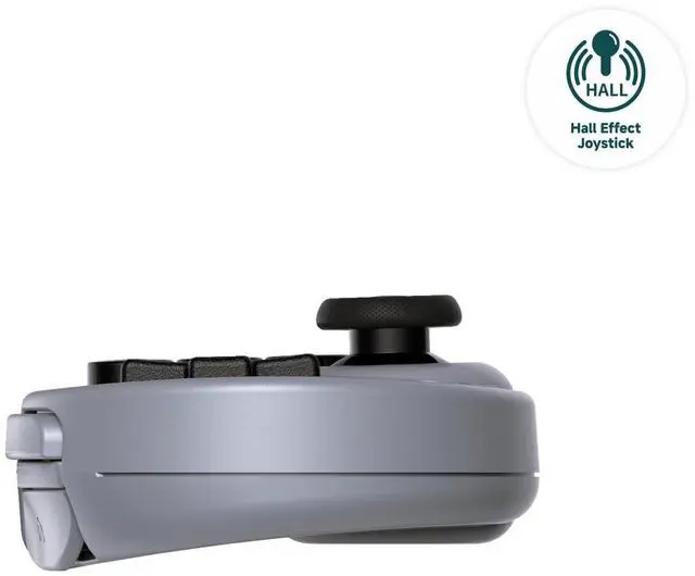 Alt view image 11 of 14 - Sn30 Pro Wireless Bluetooth Controller, Hall Effect Joystick Update, Retro Gamepad for Switch/Switch 2, PC, Steam Deck, Android, Raspberry PI, iPhone, iPad, macOS and Apple TV (Gray Edition)