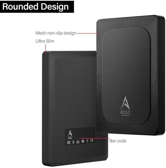 Alt view image 12 of 14 - 500GB External Hard Drive Ultra Slim Portable HDD-USB 3.0 for PC, Mac, Laptop, PS4, Xbox one,Xbox 360 HD-A4