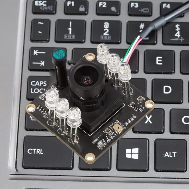Alt view image 9 of 10 - 1080P Day & Night Vision USB Camera for Computer, 2MP Automatic IR-Cut Switching All-Day Image USB2.0 Webcam Board with IR LEDs for Windows, Linux, Android and Mac OS