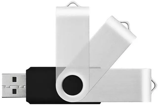 Alt view image 12 of 14 - 10 Pack 8GB USB Flash Drive Flash Drives USB 2.0 Thumb Drive Memory Stick Zip Drives Bulk (8GB, 10 Pack, Black)
