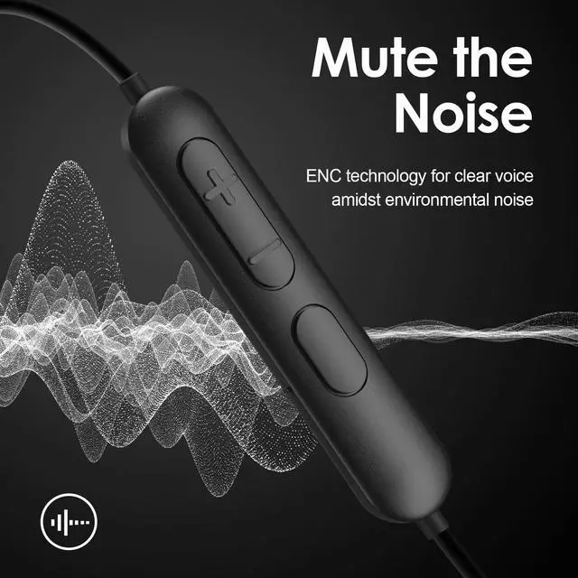 Alt view image 10 of 12 - Bluetooth Headphones, 150H Playtime Wireless Bluetooth Earbuds w/Mic in-Ear Magnetic Neckband Earphone, IPX7 Sweatproof Deep Bass Headset for Home, Traveling, Outdoor, Business Trips