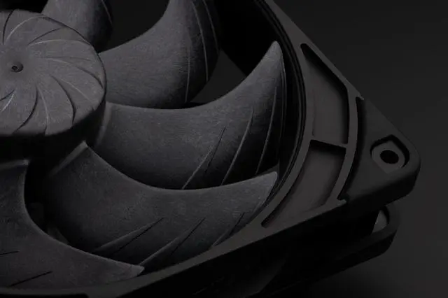 Alt view image 14 of 14 - NF-A14x25 G2 PWM chromax.Black, Premium-Quality Quiet 140mm PC Fan (Black)