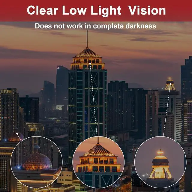 Alt view image 10 of 12 - 80x100 Monocular Telescope for Smartphones - High Powered HD Monocular with Tripod & Adapter, Low Light Vision for Adults - for Wildlife, Bird Watching, Hunting, Hiking
