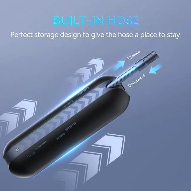 Alt view image 11 of 14 - Electric Air Compressor Portable Bicycle Pump Car Tire Inflator, Max 150 PSI, Auto Shut-Off Air Pump with Presta and Schrader Valves for All Bicycles Motorcycles and Cars