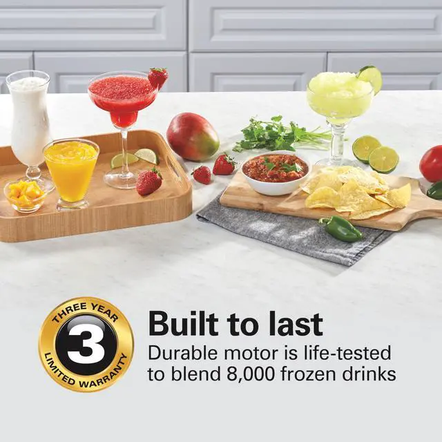 Alt view image 11 of 14 - Wave Crusher Blender For Smoothies With 40 Oz Glass Jar and 14 Functions, Ice Sabre Blades & 700 Watts for Consistently Smooth Results, Black + Stainless Steel (54221)
