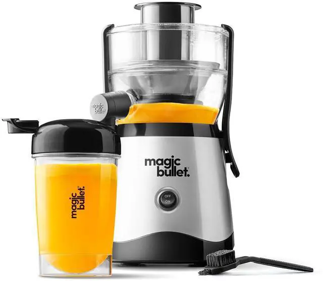 Alt view image 8 of 14 - Mini Juicer with Cup, Black and Silver