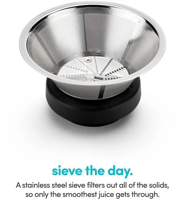 Alt view image 13 of 14 - Mini Juicer with Cup, Black and Silver
