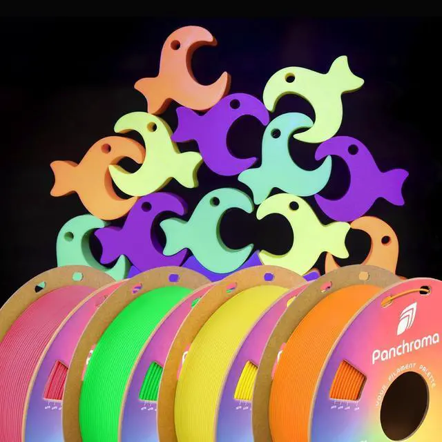 Alt view image 11 of 14 - Neon PLA Filament, Neon Magenta 1.75mm 3D Printing Filament, 3D Printer PLA Filament, Fit Most FDM 3D Printers, 1kg Spool (2.2lbs)