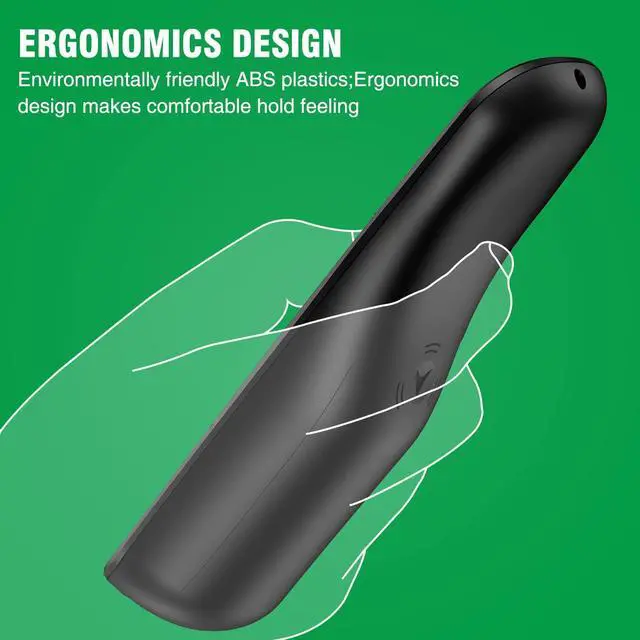 Alt view image 12 of 14 - Presentation Clicker Mouse Control with Green Light for PowerPoint Presentations, Wireless Presenter Remote Control Slide Clicker for Classroom Office
