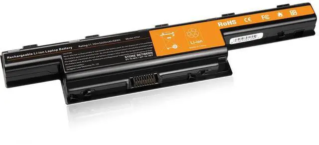 Alt view image 10 of 14 - 58Wh AS10D51 Laptop Battery for Acer/Gateway AS10D31 AS10D3E AS10D41 AS10D56 AS10D61 AS10D71 AS10D75 AS10D81 31CR19/65-2 31CR19/652 AK.006BT.080 BT.00603.111 BT.00603.117 - High Performance 5200mAh