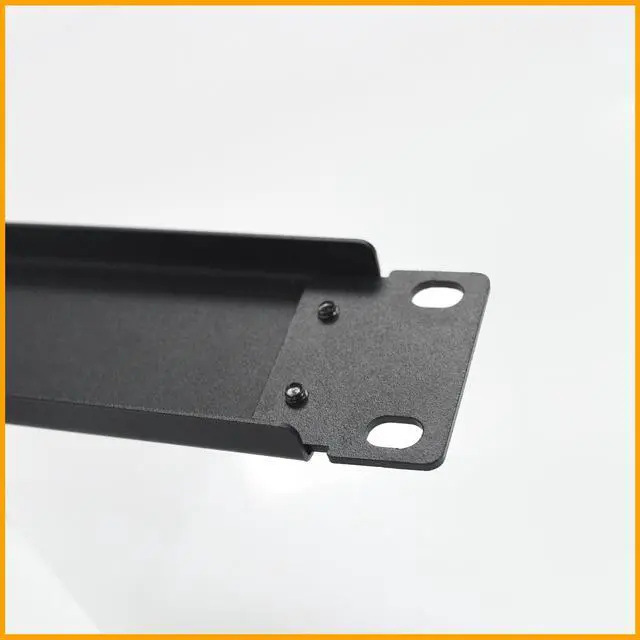 Alt view image 2 of 5 - 2PCS 1U Blank Panel for Server Racks & Network Cabinets 19" Blind Plate Black