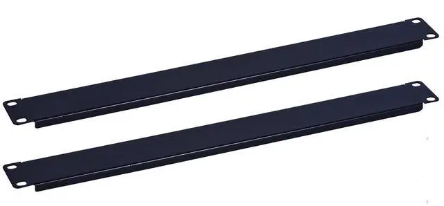 Main image of 1U Blank Rack Mount Panel Spacer for 19in Server Rack Enclosure or Network Cabinet 2 Pack