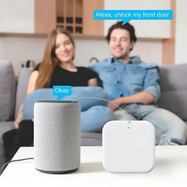 Alt view image 5 of 7 - Smart Lock Wi-FI Gateway,Remote Access Hub for Smart Door Lock,Works with TTLock App & Alexa (Model G2, Supports 2.4G Wi-Fi Only)