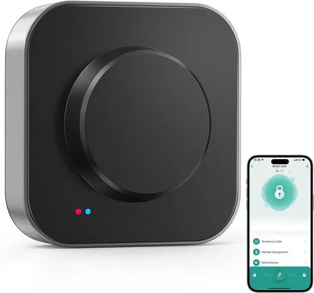 Main image of Smart Lock Wi-Fi Gateway: Wi-Fi Bridge Remotely Control Your Smart Lock Set WiFi Hub Compatible with Tuya Lock Alexa Google Home