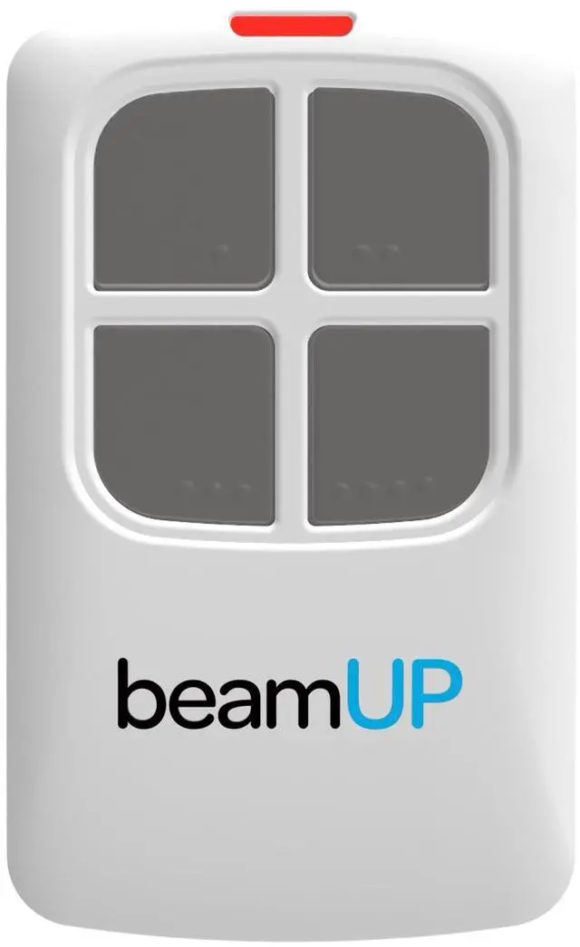 Main image of Universal Garage Door Opener Remote Transmitter, 4-Button Garage Door Remote Control to Operate 4 Separate Garage Doors, Compatible with Most Garage Door and Gate Opener Brands