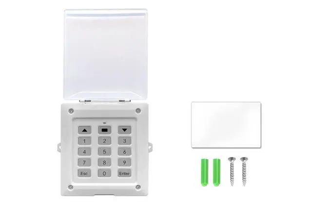 Alt view image 5 of 5 - Wireless Keypad Digital Access System, Automatic Security Code Entry, Gate Operator Panel Remote Control for Automatic Sliding Gate Opener Motor
