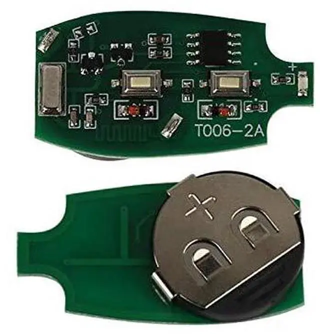 Alt view image 4 of 5 - 433MHz 2-Button Remote 3-Pack - EV1527 Fixed Code, Momentary/Latching/Toggle, for QIACHIP Receivers, Non-Clonable