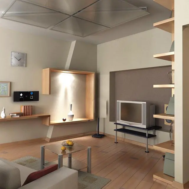 Alt view image 3 of 4 - Wall Mountable Vertical Loading CD Player with Stereo Speakers JEN-JMC-180A