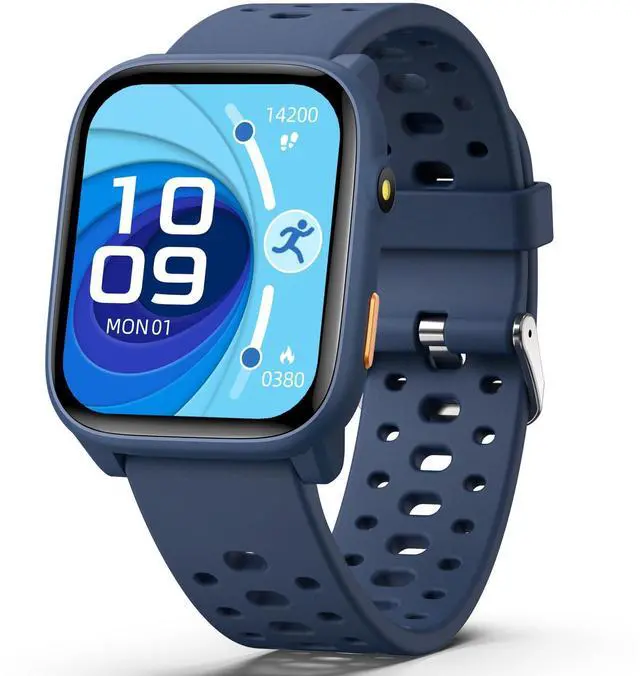 Main image of Smart Watch for Kids with 12 Puzzle Games, 1.83" Fitness Tracker Watch Heart Rate Sleep Monitor, Pedometer, Alarm Clock, Flashlight, Gift for 6-12 Year Old Boys Girls