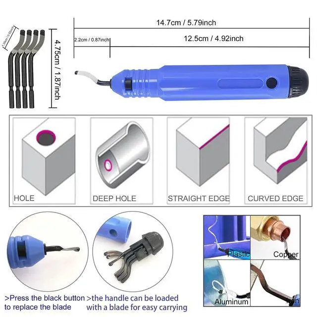 Alt view image 5 of 7 - 32 Piece 3D Print Tool Kit Includes Debur Tool, Cleaning, Finishing and Printing Tool,3D Print Accessories for Cleaning, Finishing and Printing 3D Prints
