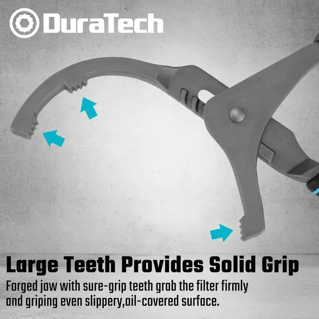 Alt view image 3 of 7 - Oil Filter Wrench Set, 9" & 12" Oil Filter Removal Tools, Pliers for Cars, Trucks, Motorcycles