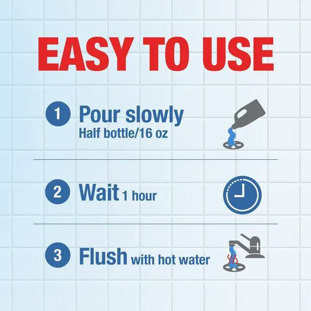 Alt view image 6 of 7 - Balance Drain Clog Remover and Cleaner, Non-Corrosive Formula, Safe on All Pipes and Septic Tanks, Formulated Using Only Essential Ingredients, 32 Fl Oz