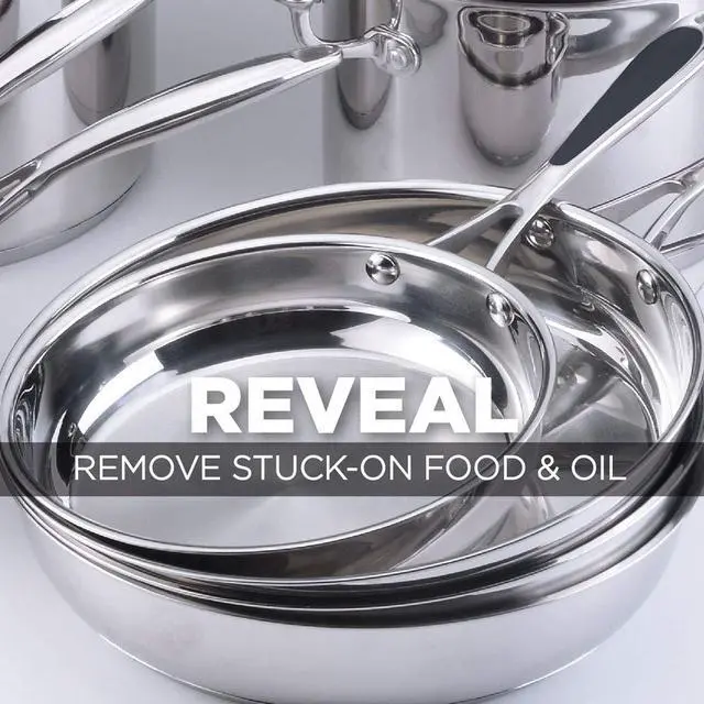 Alt view image 4 of 7 - Weiman Stainless Steel Sink and Pots & Pans Cleaner and Polish