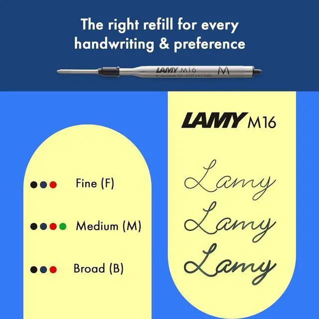 Alt view image 5 of 7 - Lamy safari black - Ballpoint Pen with ergonomic grip & line width M - for pleasant long writing - made of robust ASA plastic including large capacity refill M 16 in black