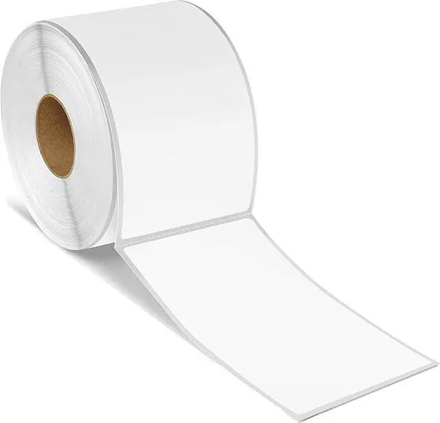 Main image of Spartan Industrial - 2.25" X 4" Direct Thermal Labels (3500 Count, 10 Rolls) - Shipping and Return Address Postage Labels for Small Packages - Compatible with Zebra and Rollo Printers